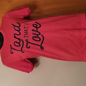 Womens "Land That I Love" Short Sleeve T-shirt